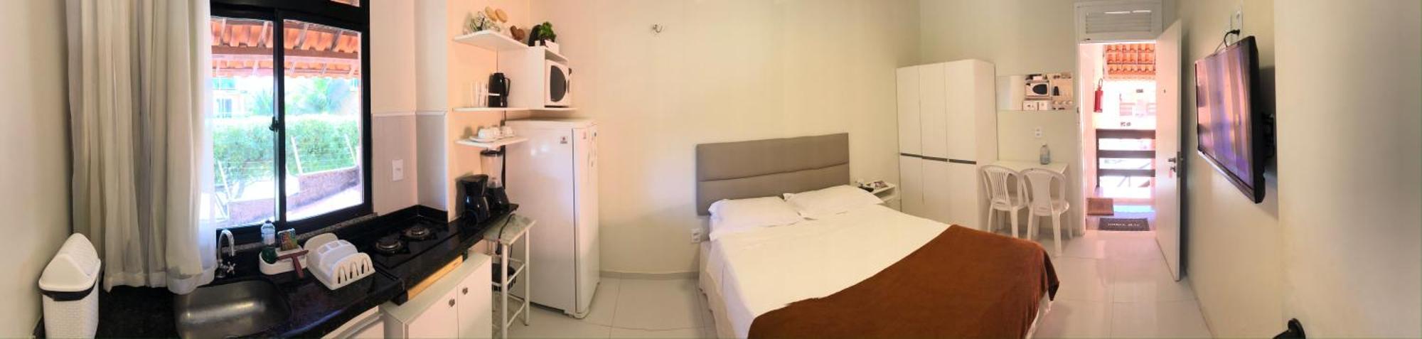 Apartamento Villa Do Porto, A 300 Metros Do Beach Park 阿奎拉兹 外观 照片