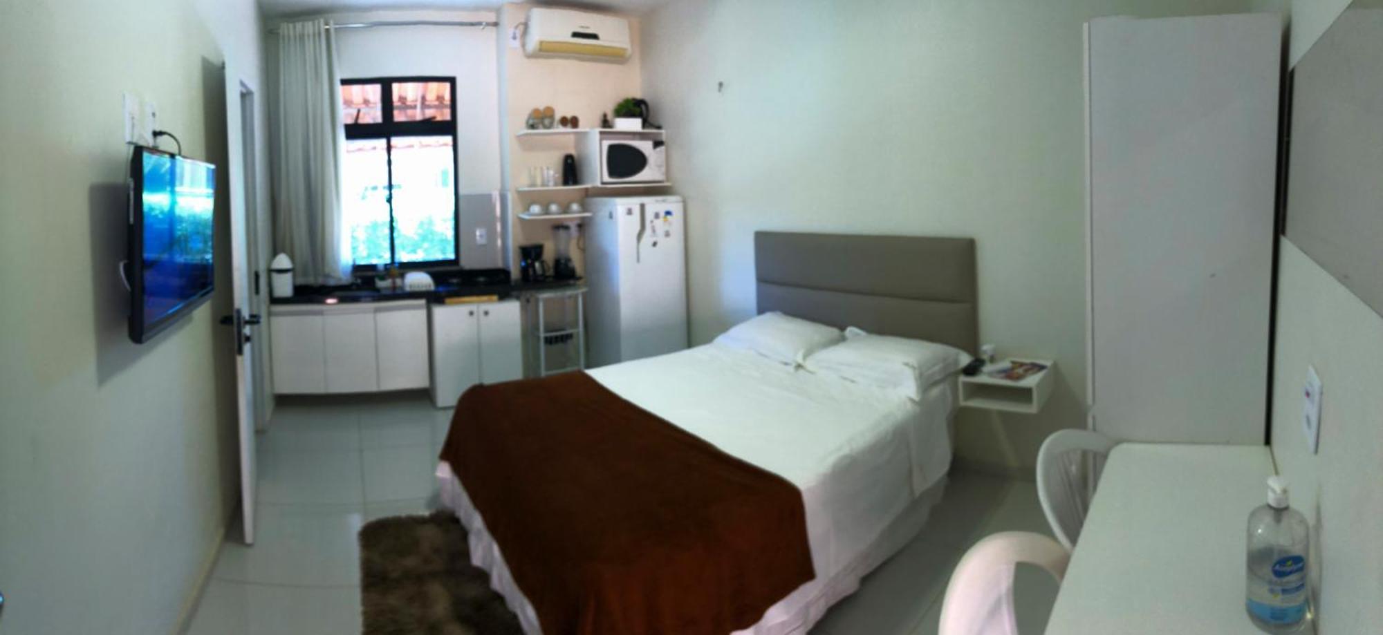 Apartamento Villa Do Porto, A 300 Metros Do Beach Park 阿奎拉兹 外观 照片