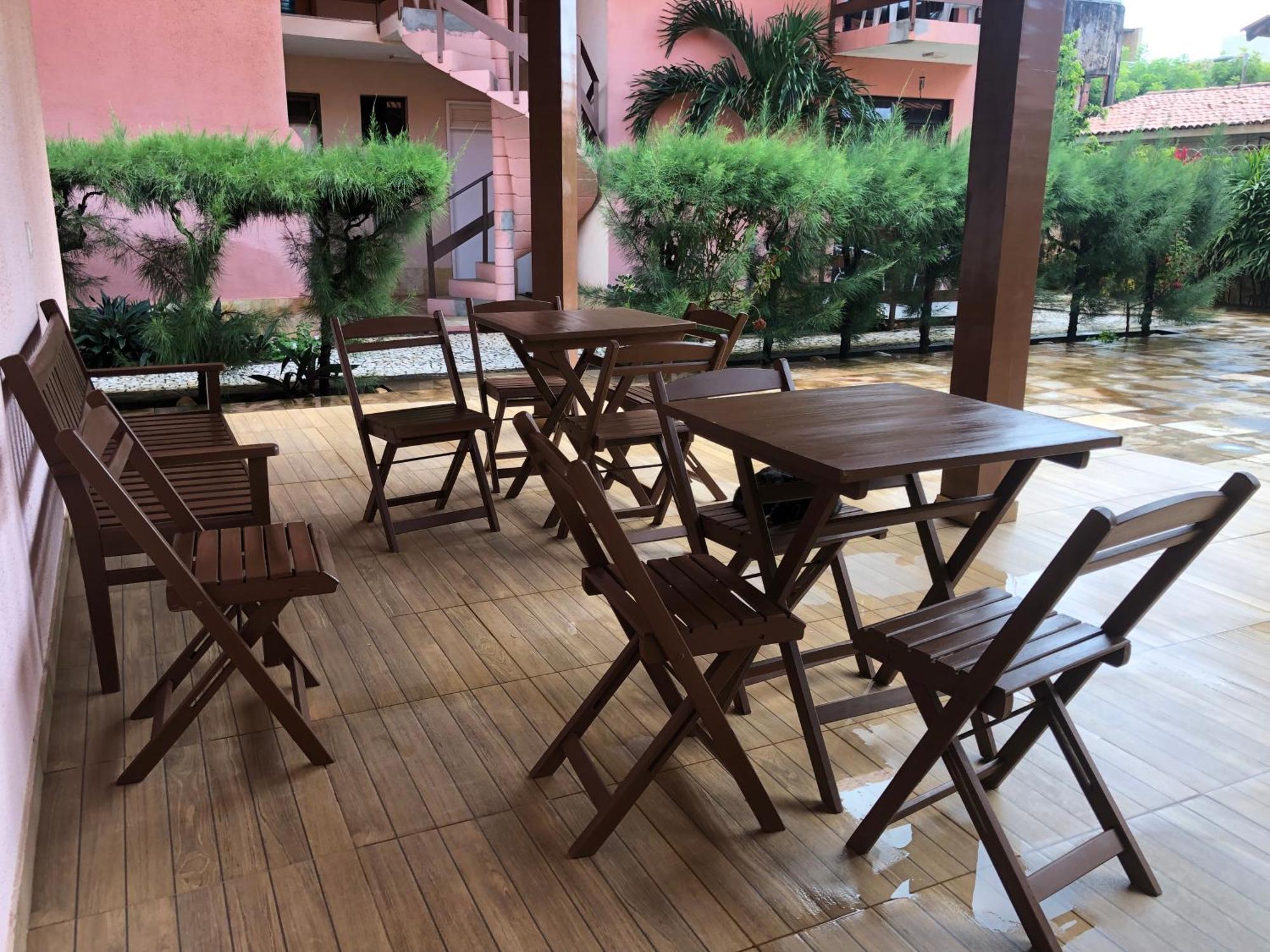 Apartamento Villa Do Porto, A 300 Metros Do Beach Park 阿奎拉兹 外观 照片
